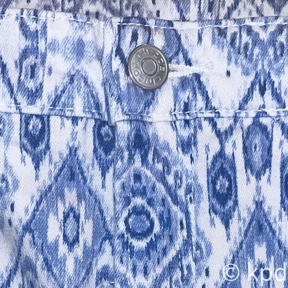 Chico’s So Slimming Girlfriend Slim Leg Crop Jeans - Picture 4 of 7